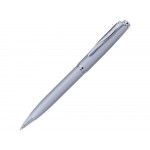 Ручка шариковая Pierre Cardin GAMME Classic с поворотным механизмом, серебряный матовый/серебро