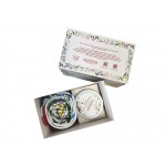 Набор: платок Русский полевой букет и свеча Цветы и травы