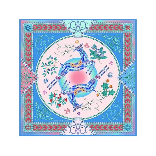 Платок Северное сияние