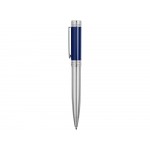 Ручка шариковая Cerruti 1881 Zoom Azur, серебристый/синий