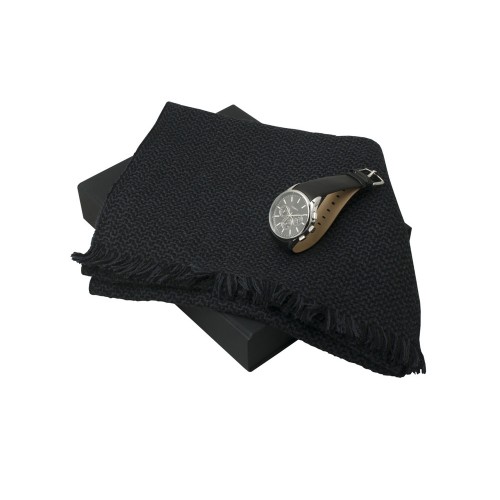 Подарочный набор Celso: шарф, хроногаф. Ungaro