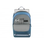 Рюкзак WENGER Tyon 15.6, голубой, переработанный ПЭТ/Полиэстер, 32х18х48 см, 23 л.