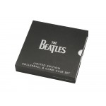 Набор The Beatles WHITE ALBUM: визитница, ручка роллер, белый/разноцветный