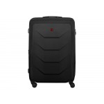Чемодан WENGER Prymo, чёрный, большой, 52х76х30 см, 93 л, ABS+PC