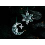 Елочные игрушки (Полумесяц+Снежинка) Авантюрин зеленый