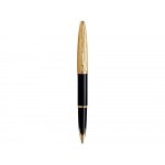 Ручка перьевая Waterman модель Carene Essential Black and Gold GT в футляре