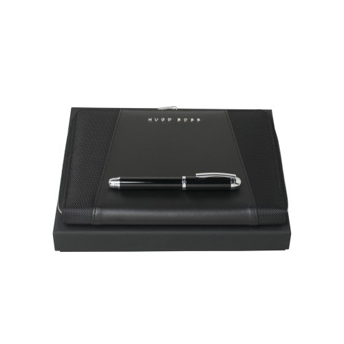 Подарочный набор: ручка-роллер, блокнот А5. Hugo Boss