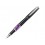 Ручка перьевая Pierre Cardin LIBRA с колпачком, черный/фиолетовый/серебро