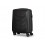 Чемодан WENGER Prymo, чёрный, малый, 40х55х20 см, 36 л, ABS+PC