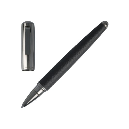 Ручка роллер Pure Leather Black. Hugo Boss