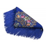 Подарочный набор Матрешка: штоф 0,5л, платок синий