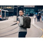 Рюкзак WENGER ALTAIR 15.6, черный, переработанный ПЭТ/Полиэстер, 32х21х44 см, 22 л.