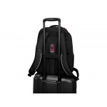 Рюкзак WENGER ALTAIR 15.6, черный, переработанный ПЭТ/Полиэстер, 32х21х44 см, 22 л.