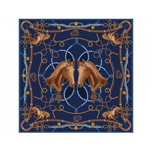 Платок Конный клуб