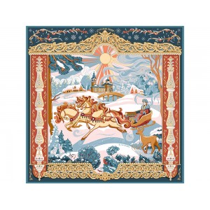 Платок Русская зима