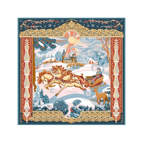 Платок Русская зима