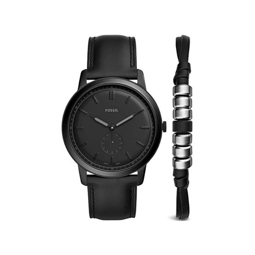 Подарочный набор: часы наручные мужские, браслет. Fossil