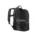 Рюкзак WENGER Move 16, чёрный, переработанный ПЭТ, 33 x 19 x 44 см, 22 л