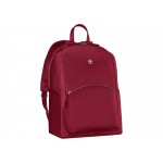 Рюкзак женский WENGER LeaMarie, красный, ПВХ/полиэстер, 31x16x41 см, 18 л