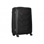 Чемодан WENGER Prymo, чёрный, большой, 52х76х30 см, 93 л, ABS+PC