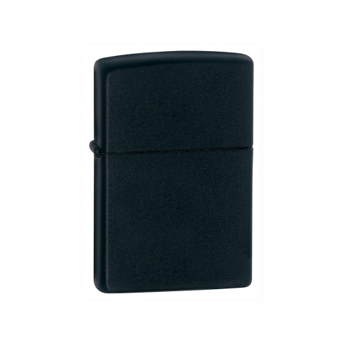 Зажигалка ZIPPO Classic с покрытием Black Matte, латунь/сталь, чёрная, матовая, 38x13x57 мм