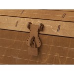 Подарочный набор: кукла фарфоровая, мед, красный