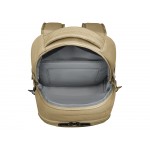 Рюкзак WENGER Ryde 16, бежевый, переработанный ПЭТ/полиэстер, 32 x 21 x 47 см, 26 л