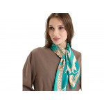 Платок Казань Драгоценная изумрудный