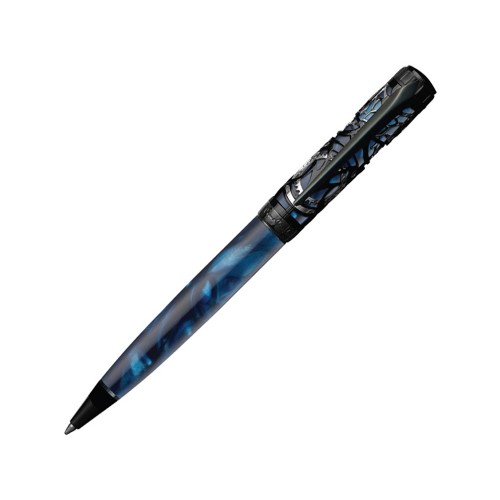Ручка шариковая Pierre Cardin L`ESPRIT с поворотным механизмом, синий/черный/серебро