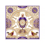 Платок Пасхальное яйцо-часы Петушок