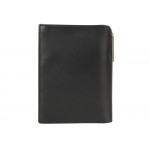 Бумажник для документов Cross Concordia Black, с ручкой Cross, кожа наппа, гладкая, черный