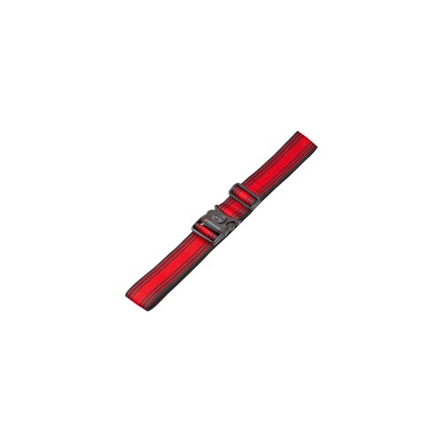 Ремень багажный WENGER, черный/красный, полиэстер, 101,5 x 1,4 x 5 см