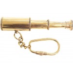 Брелок – подзорная труба, золотистый