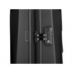Чемодан WENGER Prymo, чёрный, малый, 40х55х20 см, 36 л, ABS+PC