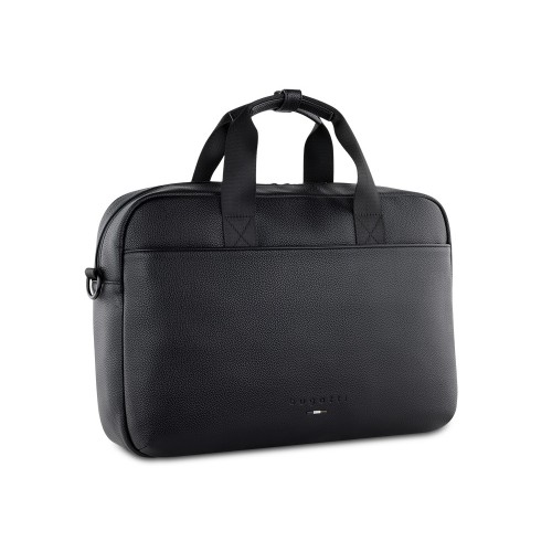 Портфель мужской BUGATTI РИКО | RICO, черный, полиуретан, 40 x 10 x 28,5 см
