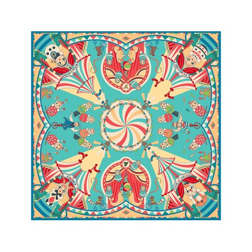 Платок Русская неваляшка. Праздник