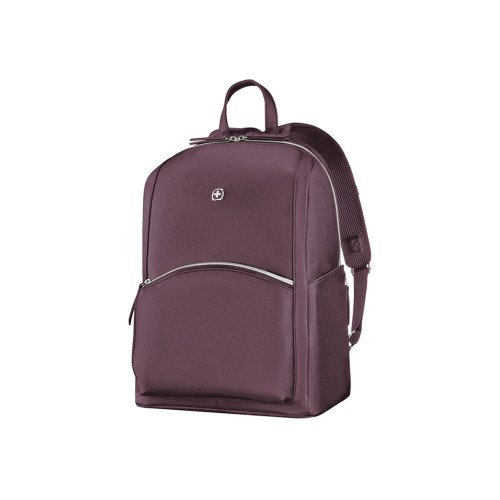 Рюкзак женский WENGER LeaMarie, ПВХ/полиэстер, 31x16x41 см, 18 л, фиолетовый