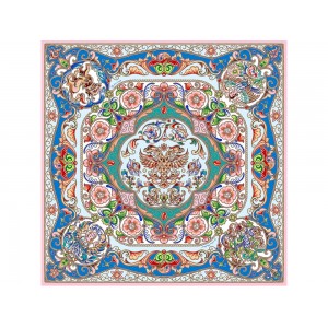 Платок Шедевры русских эмальеров