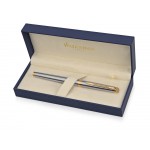 Ручка роллер Waterman  модель Hemisphere Stainless Steel GT в футляре