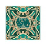 Платок Казань Драгоценная изумрудный