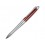 Ручка шариковая Nina Ricci модель Sibyllin в футляре, серебристый/красный